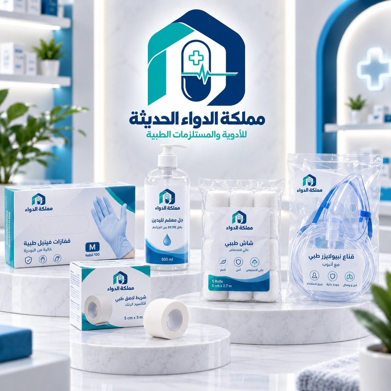 المستلزمات الطبية - مملكة الدواء الحديثة - المكلا حضرموت اليمن