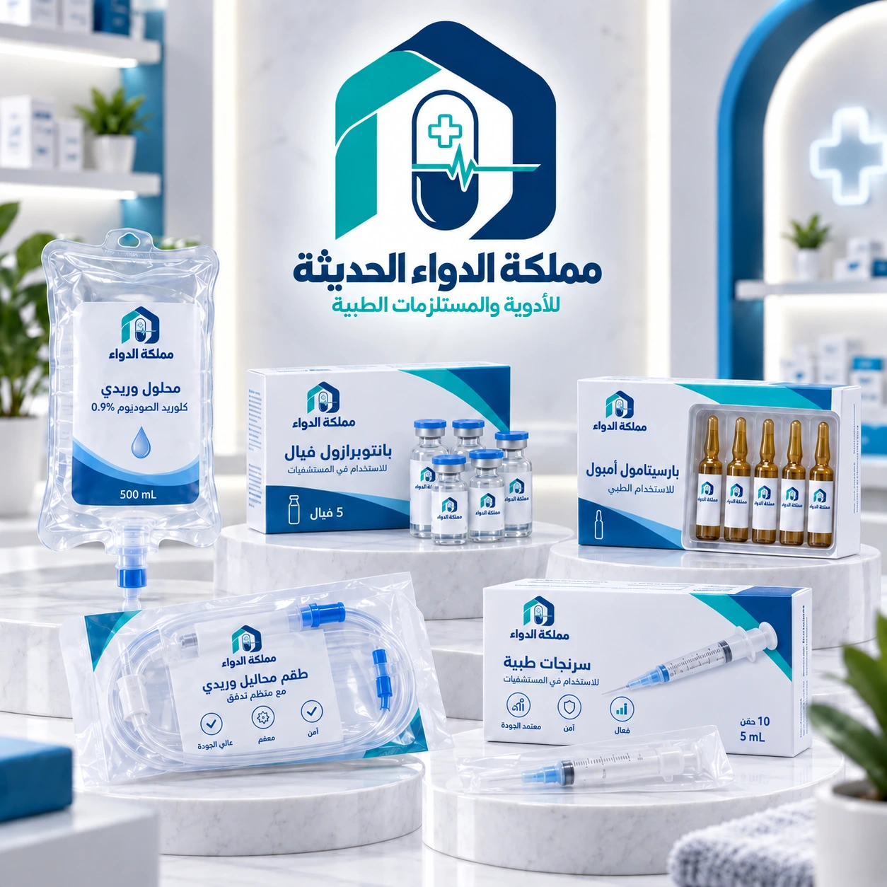 أدوية العمليات والعناية المركزية والترقيد - مملكة الدواء الحديثة - المكلا حضرموت اليمن